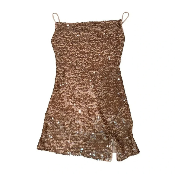 ASTR the Label Sparks Fly Sequined Mini Dress  Size Small NWT - Picture 6 of 12